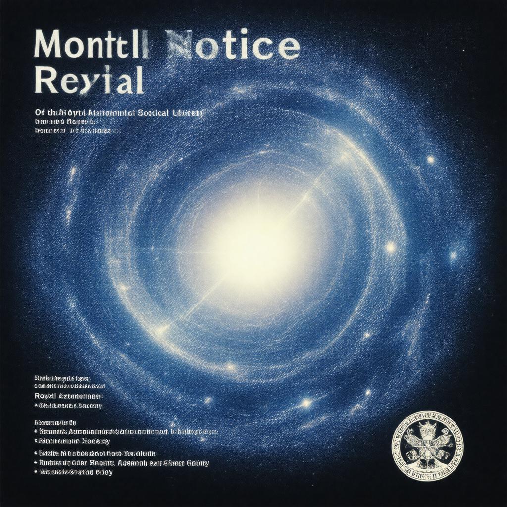 Monthly Notices of the Royal Astronomical Society
